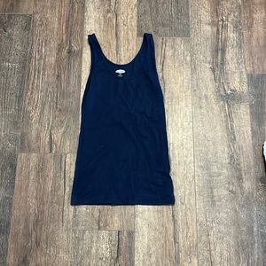 navy blue old navy tank top